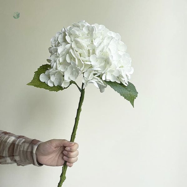 Fleurs d'hortensia synthétiques de qualité