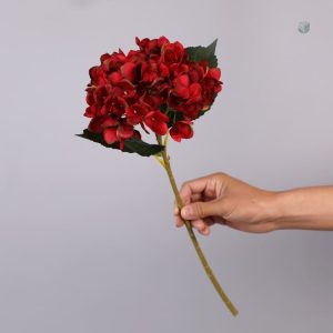 Faux hortensia pour décoration intérieure