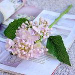 Branche d'hortensia, accessoire de décoration chic