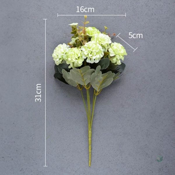 Hortensia artificiel pour décoration d'événements