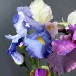 Iris artificiel en fleurs, décor idéal pour la maison