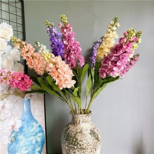 Jacinthe artificielle en fleur décorative