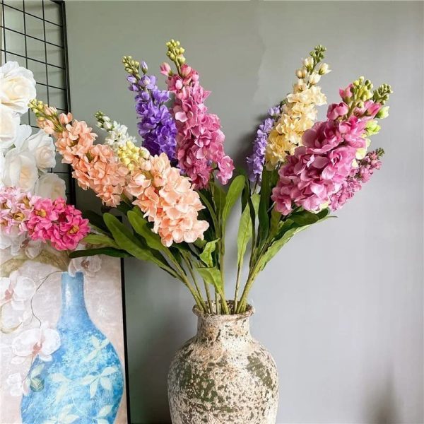 Jacinthe artificielle en fleur décorative