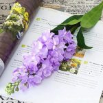 Fleur artificielle jacinthe, idéale pour arrangements floraux