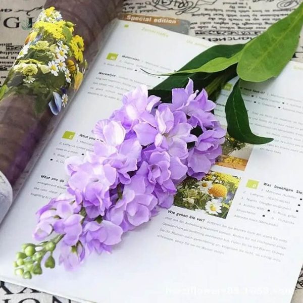 Fleur artificielle jacinthe, idéale pour arrangements floraux