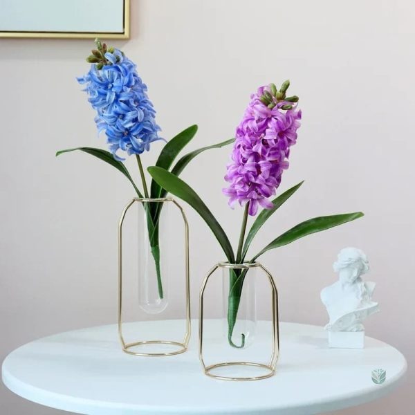 Jacinthe Fleur en fleurs artificielles, décor élégant