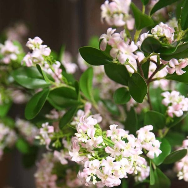 Fleur jasmin artificiel, sans entretien nécessaire