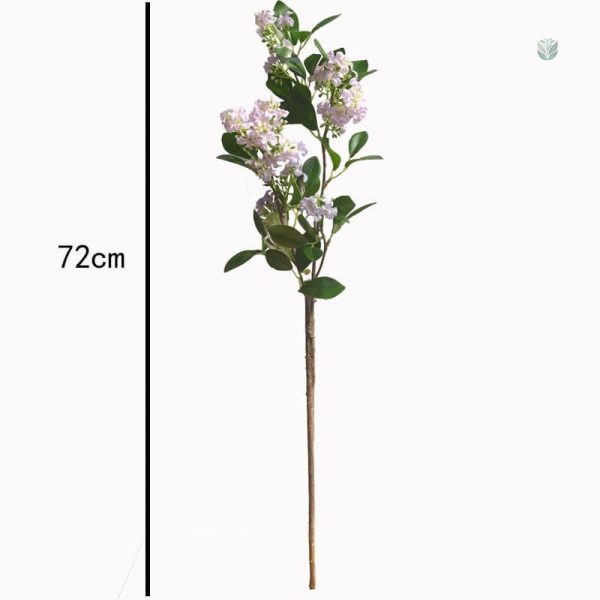 Décoration florale en jasmin artificiel, effet réaliste