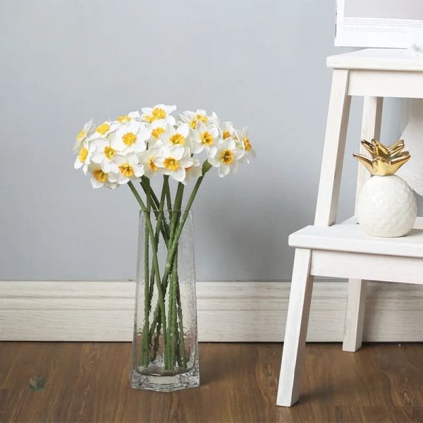 Fleurs de jonquilles synthétiques pour occasions spéciales