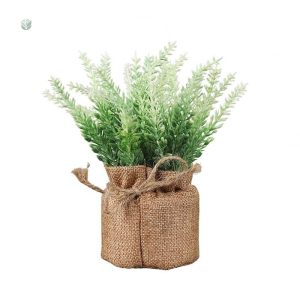 Plante de lavande artificielle en décoration