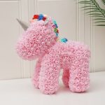 Licorne rose, symbole de beauté intemporelle
