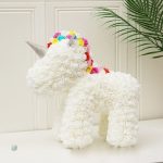 Licorne en rose, un cadeau enchanteur