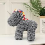 Rose éternelle avec design de licorne