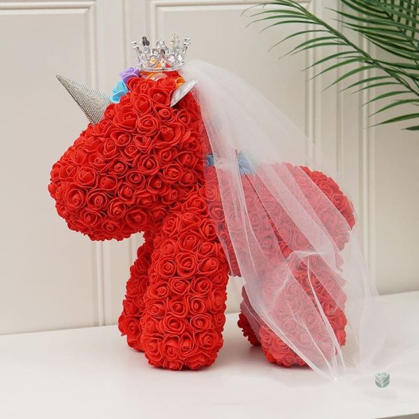 Licorne rose, une pièce unique à offrir