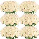 Roses synthétiques élégantes pour événements