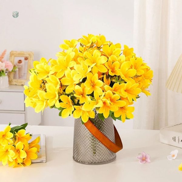 Bouquet de lys en fleurs artificielles
