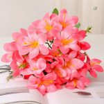 Bouquet de lys réaliste pour décoration intérieure