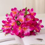 Fleurs artificielles de lys pour événement