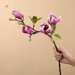 Fleurs de magnolia artificiel pour embellir votre espace