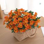 Marguerites artificielles pour centre de table