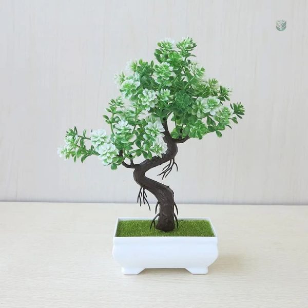 Bonsaï artificiel miniature pour une touche zen