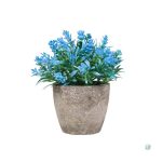 Bouquet de fleurs synthétiques multi-couleurs