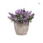Fleurs en plastique pour un entretien facile