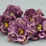 Fleurs artificielles mini œillets en couleur pastel