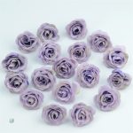 Fleurs en tissu, mini roses artificielles variées