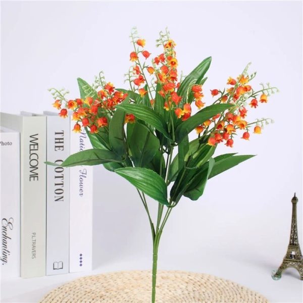 Fleurs de muguet artificiel, style élégant et frais