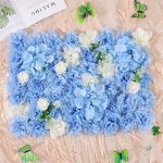 Mur de fleurs coloré