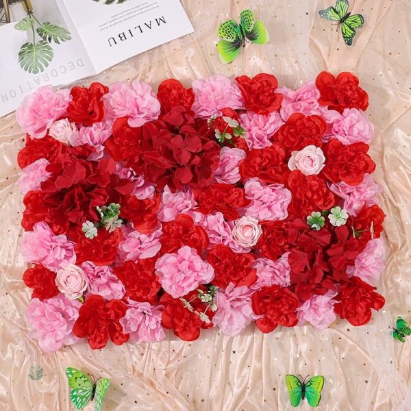 Mur de fleurs pour fêtes