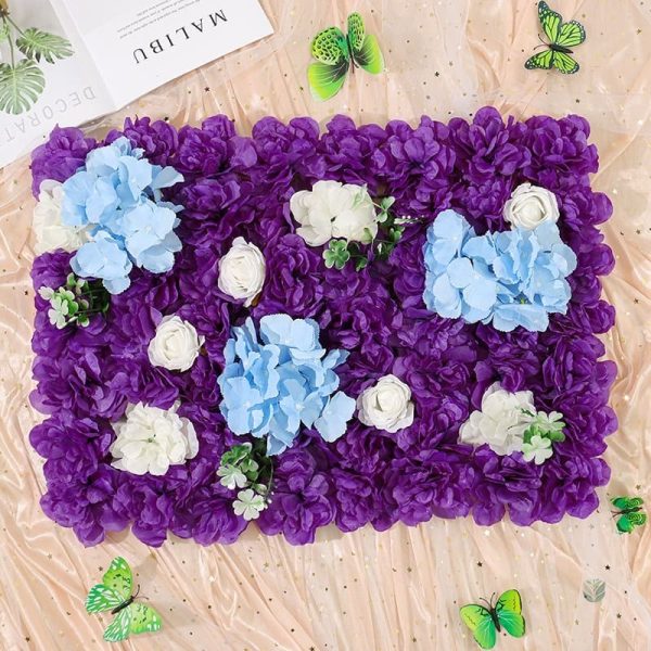 Mur de fleurs à personnaliser