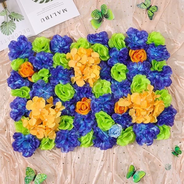 Mur de fleurs pour photos