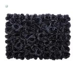 Fleurs artificielles noires pour décoration intérieure