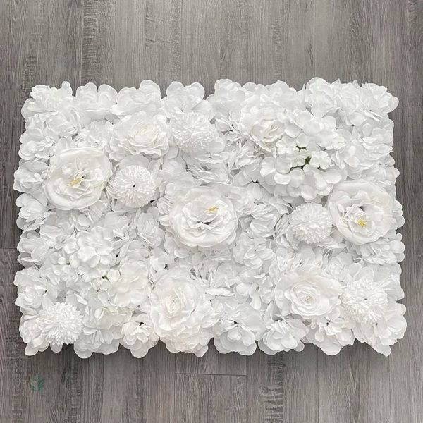 Mur fleuri artificiel pour événements et mariages