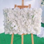 Fleurs artificielles blanches pour une touche moderne