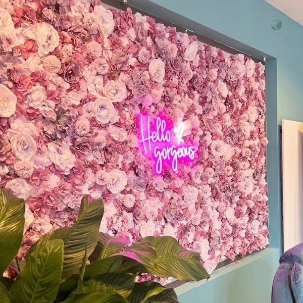 Mur de Fleurs Intérieur en décoration artificielle