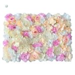 Mur de fleurs pour une touche élégante et colorée