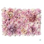 Mur décoratif de fleurs pour ambiance chaleureuse