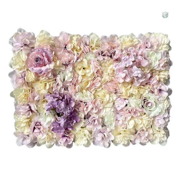 Fleurs en tissu pour décoration murale intérieure