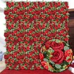 Mur de Fleurs pour décoration de mariage élégant