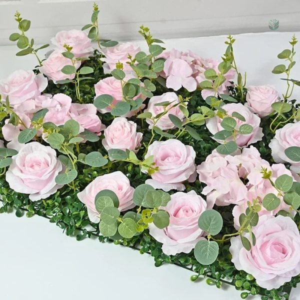 Arrière-plan fleuri pour cérémonie nuptiale romantique