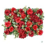 Mur floral coloré pour embellir votre réception de mariage