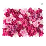 Mur de Fleurs Rose, accessoire de décoration tendance