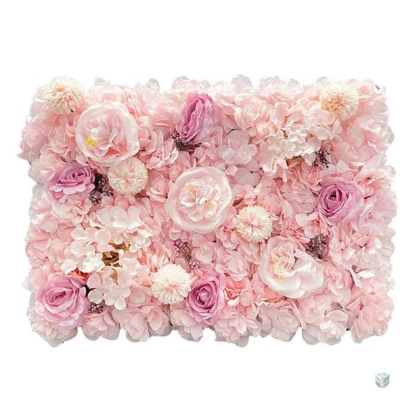 Murs de Fleurs Rose, solution décorative polyvalente