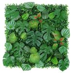 Mur de Plantes Vertes Artificielles