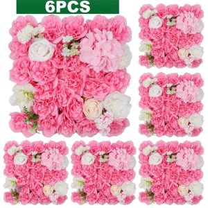 Décoration murale florale pour célébrations nuptiales