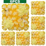 Murs floraux artificiels pour embellir les mariages