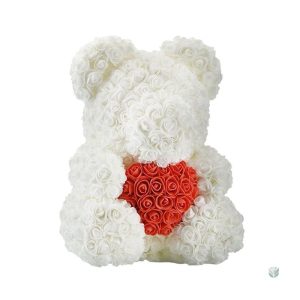 Nounours en Rose, peluche douce et accueillante